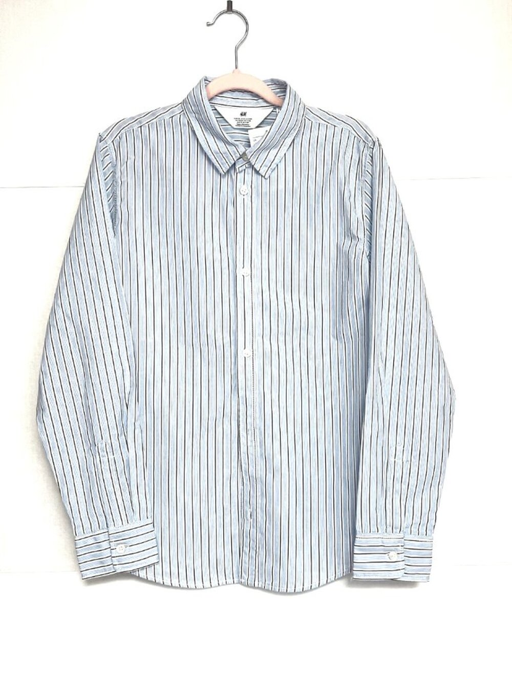 NWT H&M Boys Striped Dress shirt 9 10